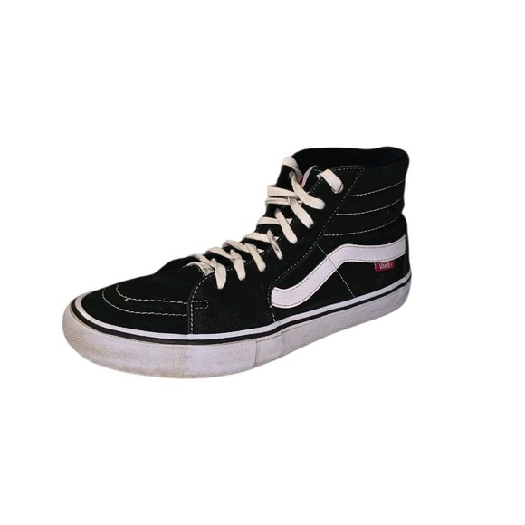 Vans Off The‎ Wall Mens Sk8 Hi Shoes Size 10 Skateboard Sneakers 721454 High - Picture 1 of 10